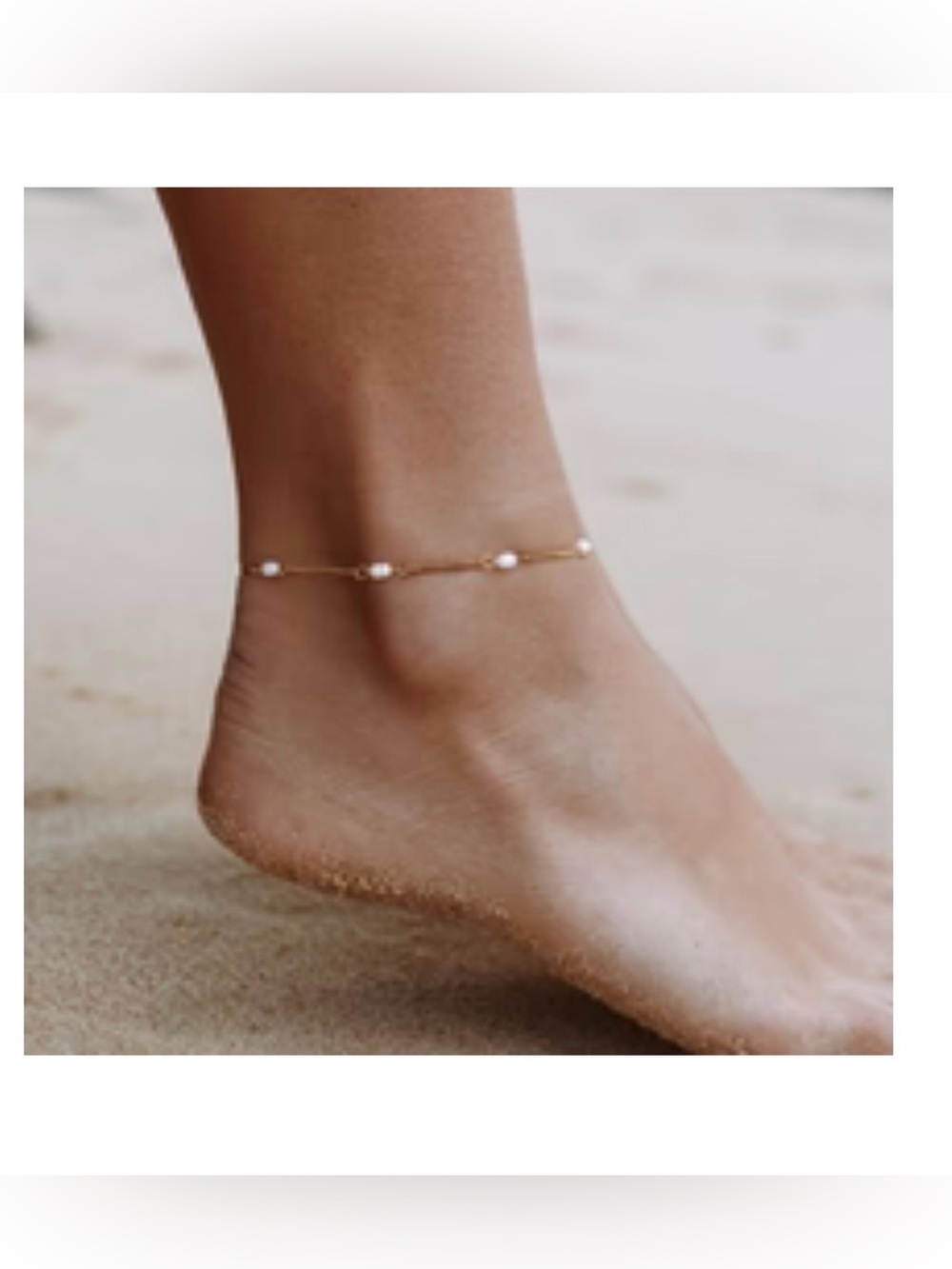 Atolea Freshwater Pearls Anklet